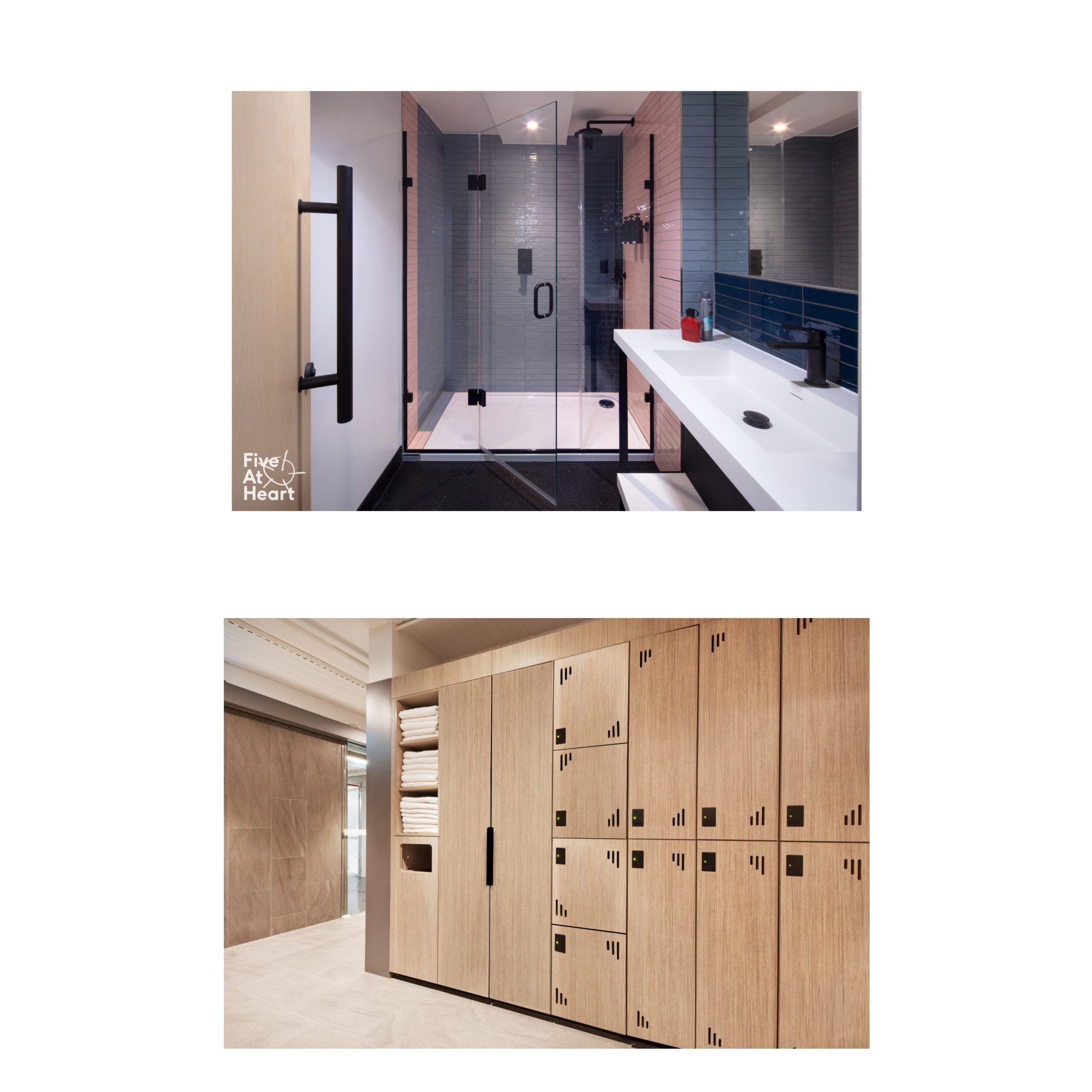 Designated Unisex facility, (includes showers, lockers and assocated amenity)
